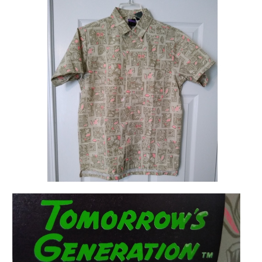 🆕Vintage boys button down size large shirt